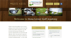 Desktop Screenshot of donalernergolf.com